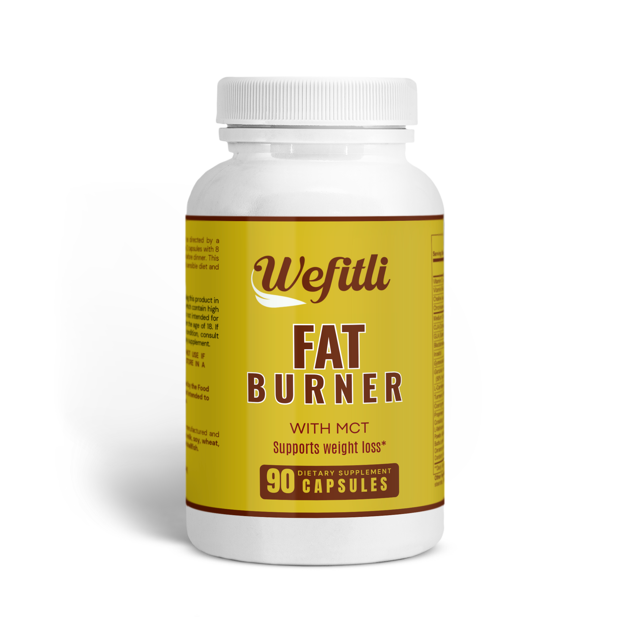 Wefitli Fat Burner with MCT